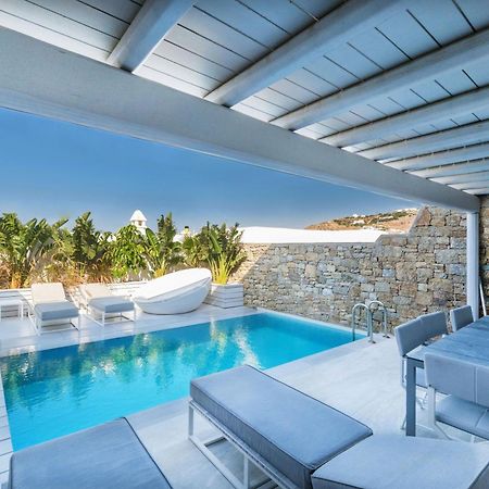 Mykonos Riviera Hotel & Spa, A Member Of Small Luxury Hotels Of The World Tourlos Exteriör bild
