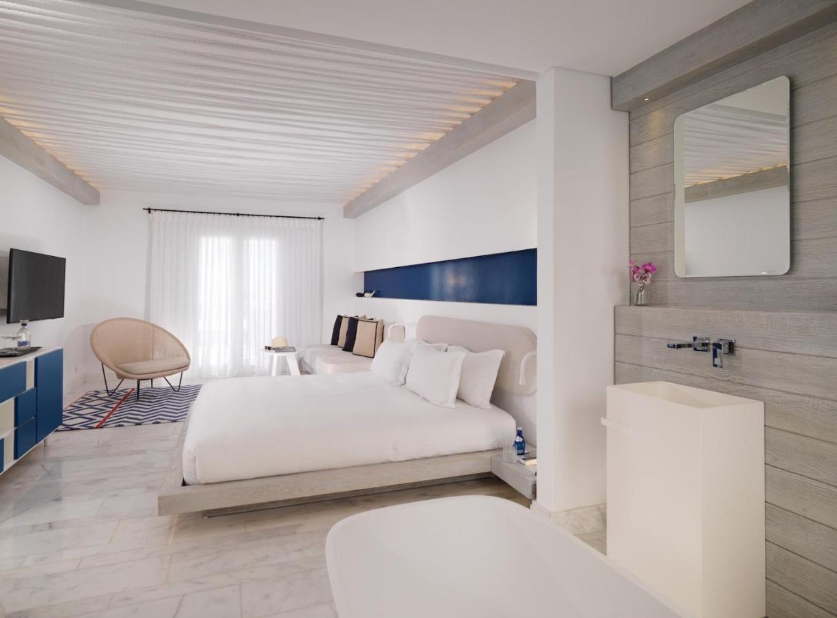 Mykonos Riviera Hotel & Spa, A Member Of Small Luxury Hotels Of The World Tourlos Exteriör bild