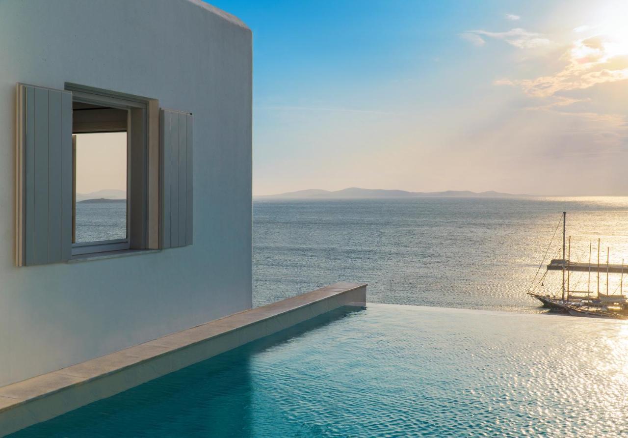 Mykonos Riviera Hotel & Spa, A Member Of Small Luxury Hotels Of The World Tourlos Exteriör bild