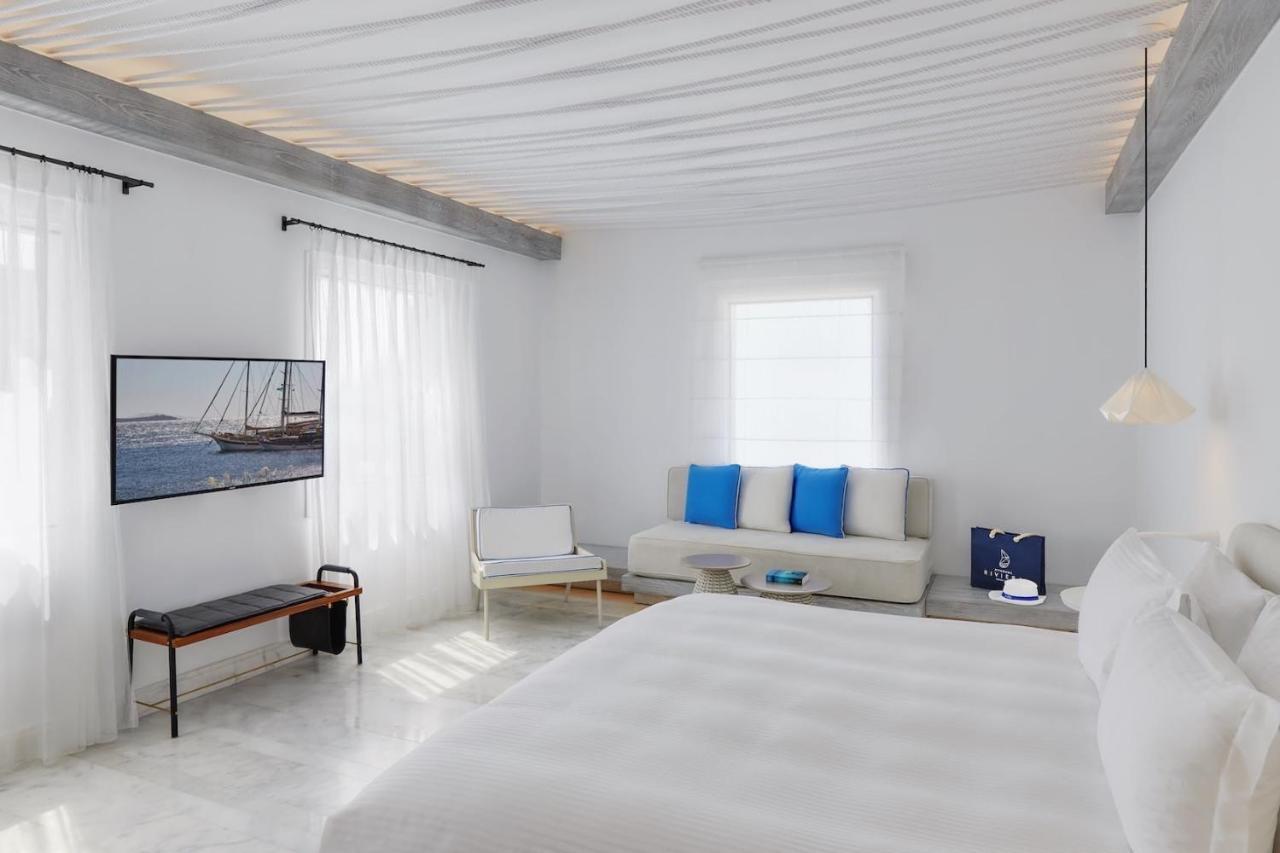 Mykonos Riviera Hotel & Spa, A Member Of Small Luxury Hotels Of The World Tourlos Exteriör bild