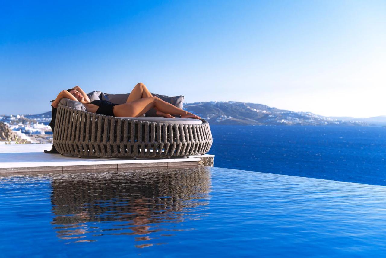 Mykonos Riviera Hotel & Spa, A Member Of Small Luxury Hotels Of The World Tourlos Exteriör bild