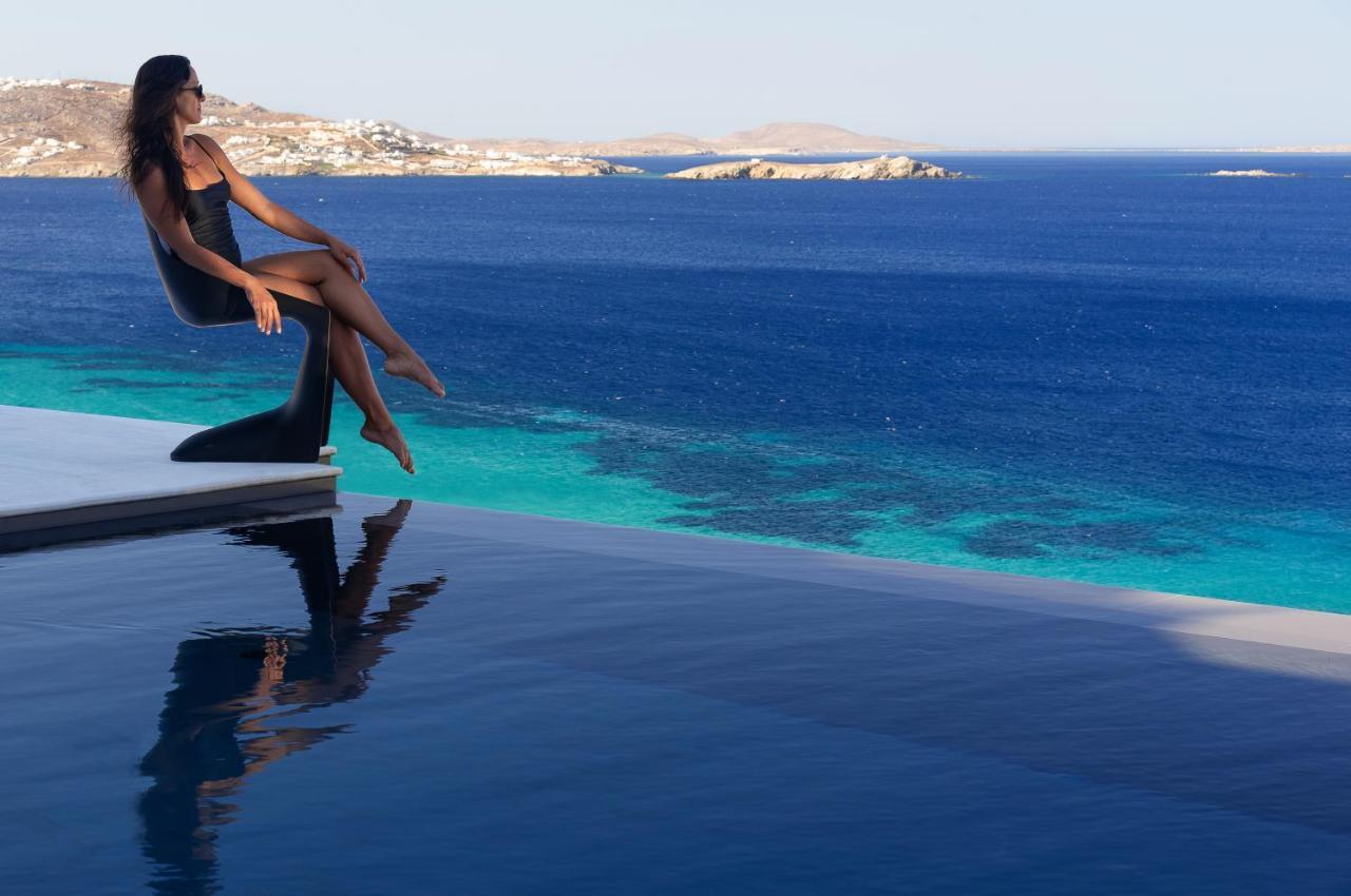 Mykonos Riviera Hotel & Spa, A Member Of Small Luxury Hotels Of The World Tourlos Exteriör bild