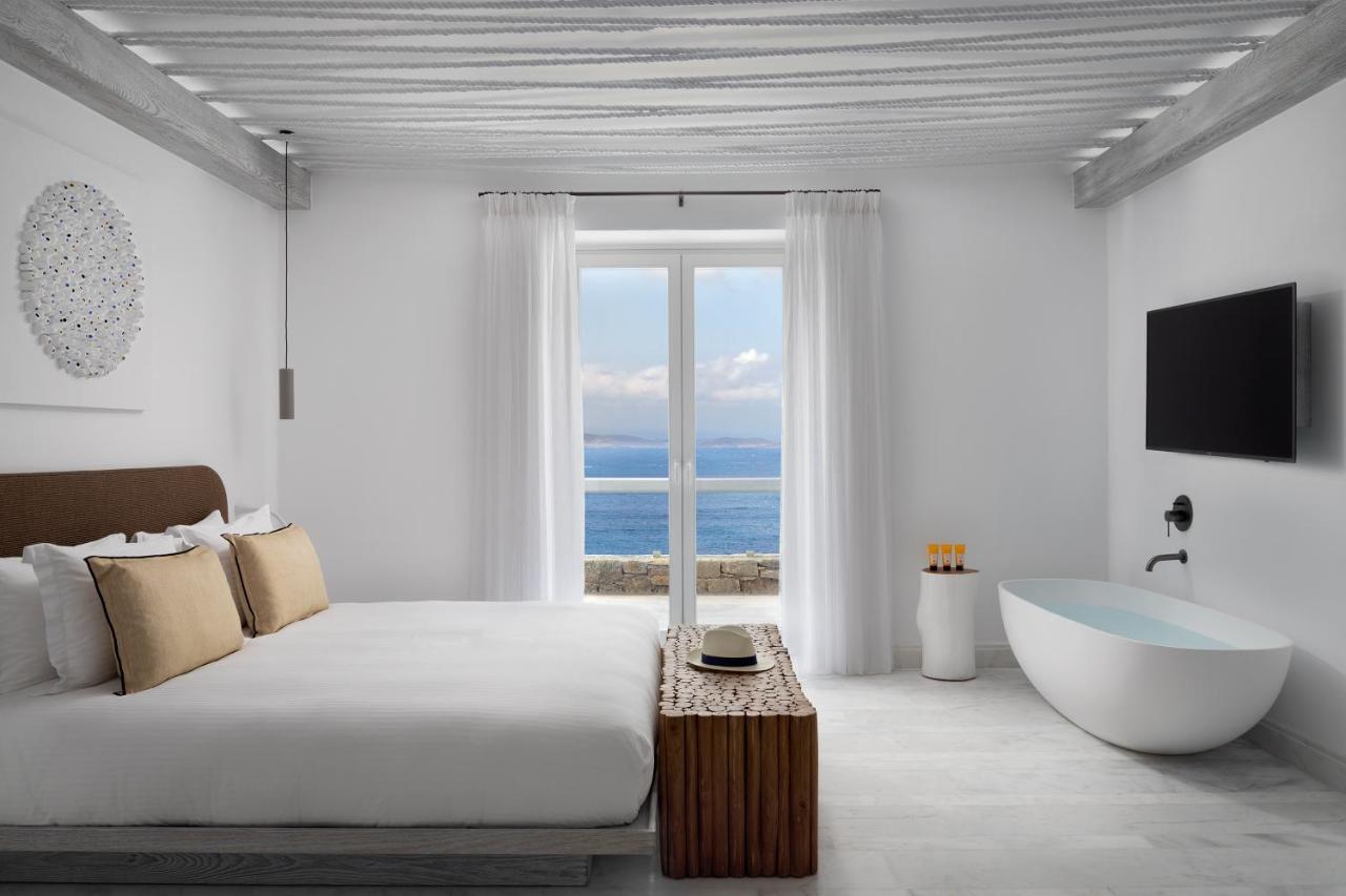 Mykonos Riviera Hotel & Spa, A Member Of Small Luxury Hotels Of The World Tourlos Exteriör bild