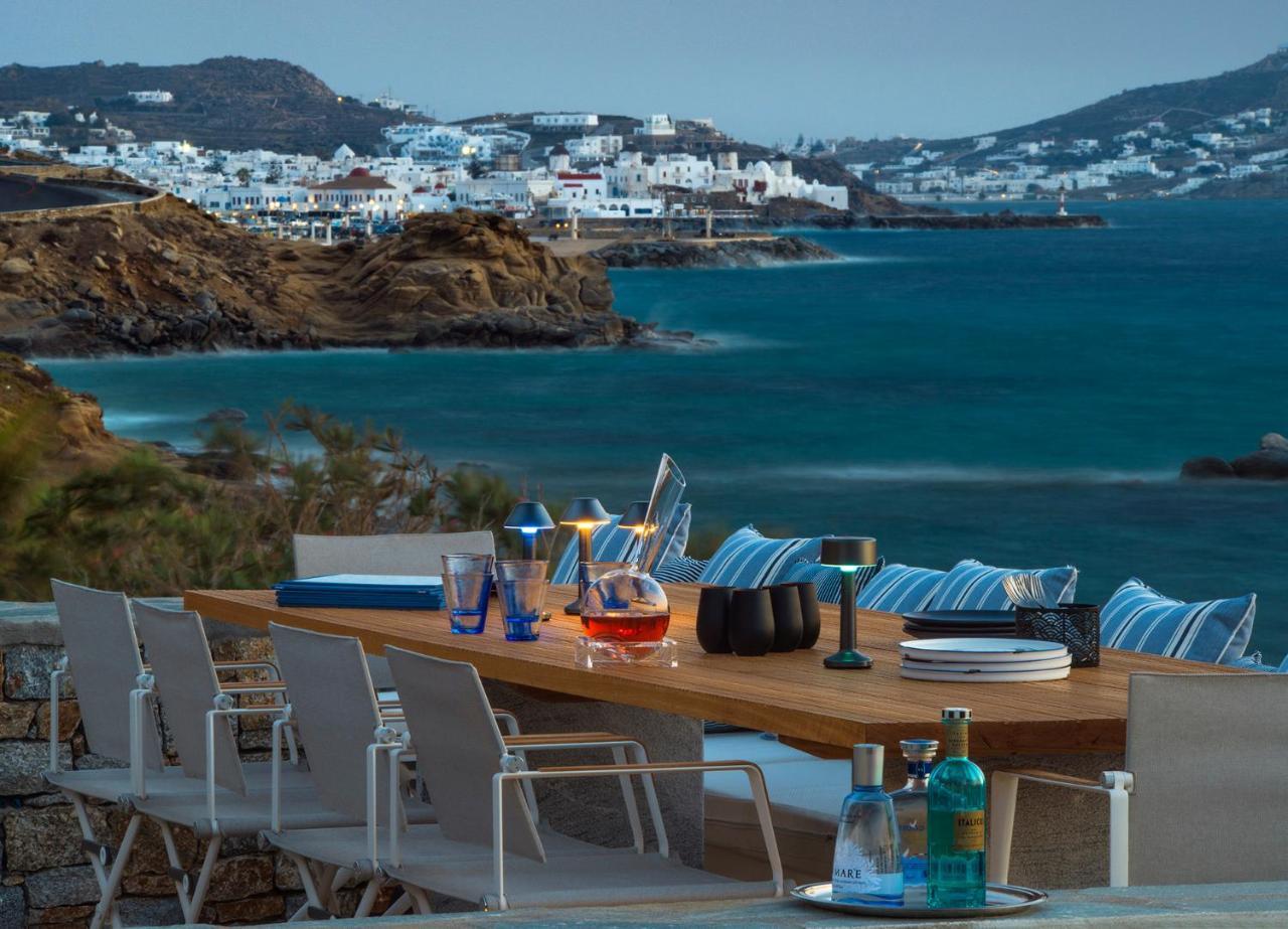 Mykonos Riviera Hotel & Spa, A Member Of Small Luxury Hotels Of The World Tourlos Exteriör bild